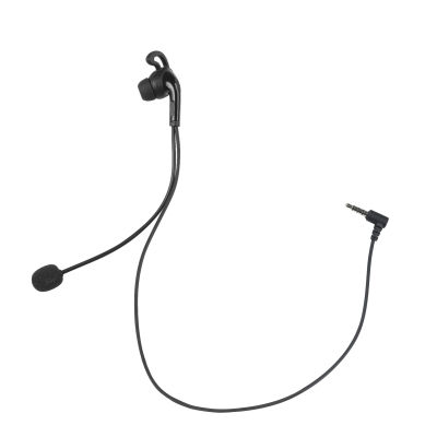 ชุดหูฟังของผู้ตัดสินหูฟังแบบเสียบหูพร้อมอะไหล่ไมโครโฟนสำหรับ V6โปร/V6C/ V4พลัส/V4C พลัส/FBIM อินเตอร์คอม