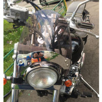 Windshield Motorcycle Windscreen for Honda Shadow Kawasaki Vulcan Yamaha Suzuki Intruder Parabrisas Moto Acessorios para Bike