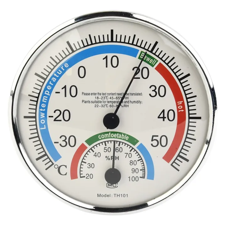 Outdoor Thermohygrometer Thermo Hygrometers Thermometer Weather White