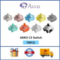 Akko สวิตช์คีย์บอร์ด CS 3-Pin 5-Pin 70 ชิ้น 65%