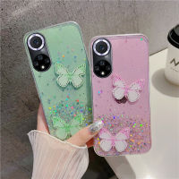 สำหรับ Honor เคส X7แฟชั่นหรูหราเคสโทรศัพท์ลายท้องฟ้าระยิบระยับประดับด้วยพลอยเทียมที่สวยงามดีไซน์รูปผีเสื้อซิลิโคนนิ่มกันกระแทกฝาครอบด้านหลัง