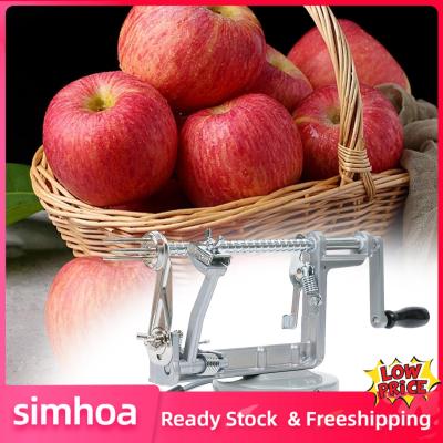 Simhoa เครื่องตัดเครื่องปอกแอปเปิ้ลมือหมุนอเนกประสงค์,เครื่องตัดลูกแพร์