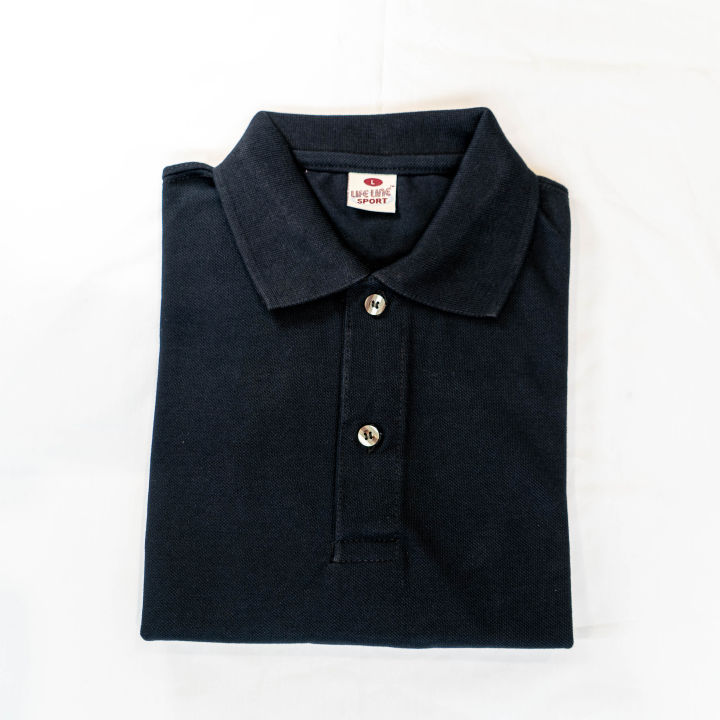 [kevsmerchandising] Lifeline Honeycomb Polo Shirt Black | Lazada PH