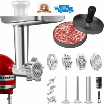 Food Grinder Attachment Slicer and Shredder Sausage stuffing Meat