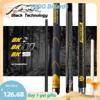 【LZ】◘  PREOAIDR 3142 BK Series 13 /11.75mm Carbon Maple Shaft Billiard Pool Cue  Stick Uni-loc Joint Protector Tip Billar Kit Play Cue