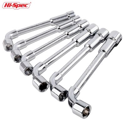 Hi Spec L Type Wrench Set Pipe Perforation Elbow Wrench L Type Angled Socket Wrench Spanner For Water Pipe Screw Bathroom
