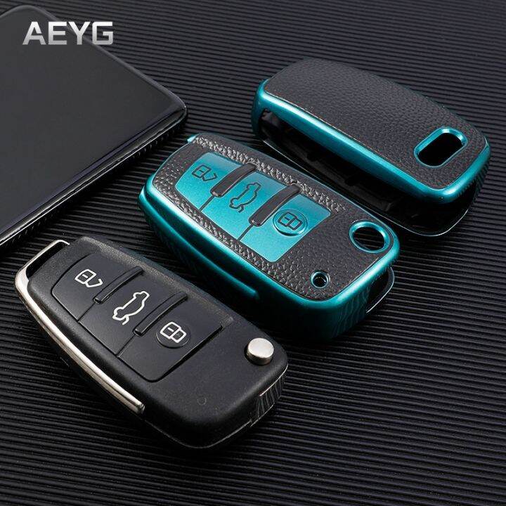 dfthrghd-leather-style-car-key-case-cover-shell-fob-for-audi-a1-a3-a4-a5-a6-a7-q3-q5-q7-8p-8l-b6-b7-c5-c6-4f-tt-s3-s4-s6-rs-accessories