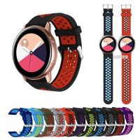 pengyigan 20MM 22mm Silicone WatchBand For Samsung Galaxy Watch Active 2 for Watch4 Gear Sport Replacement Sports Strap Bracelet