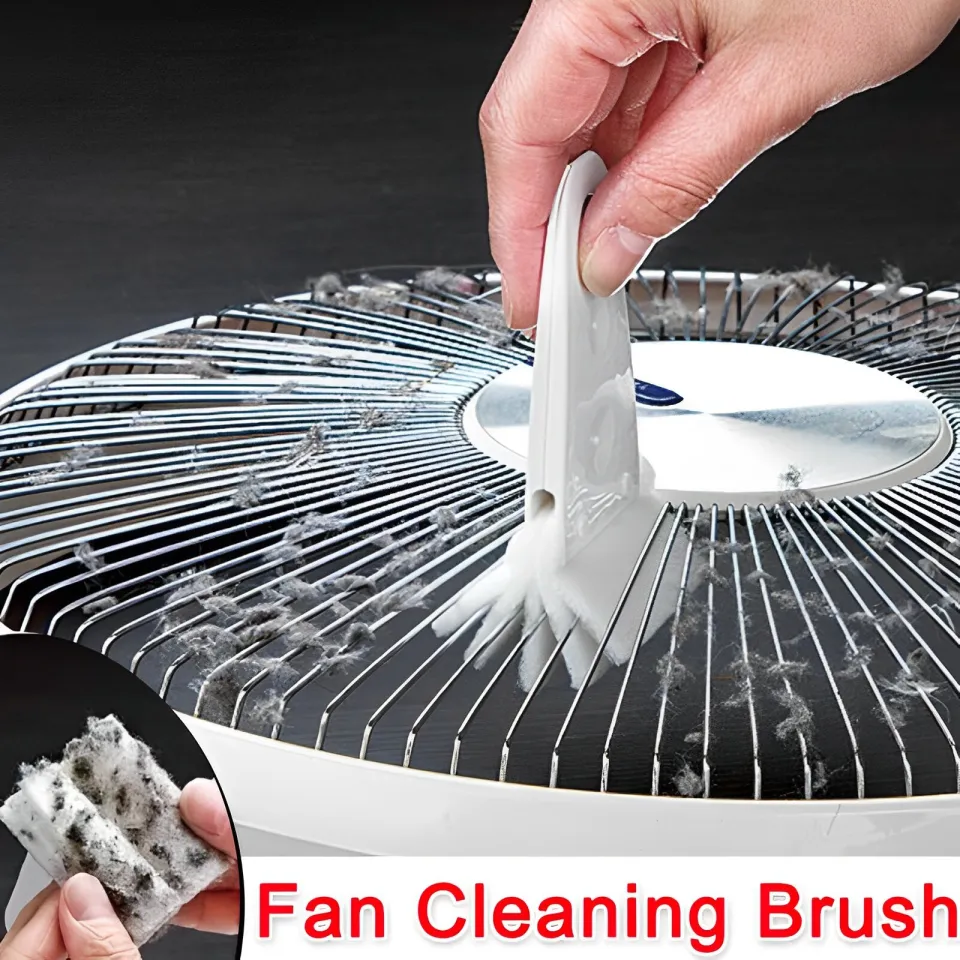 4-head Multi-functional Brush For Cleaning Fan, Keyboard, Air Conditioner  Vents And Other Small Spaces