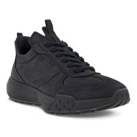 ECCO รงเท้าหนัง RETRO SNEAKER M LOW GTX BLACK