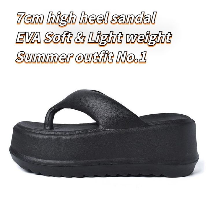 รองเท้าแตะ-eva-กันน้ํา-กันลื่น-7-ซม-เหมาะกับเดินชายหาด-แฟชั่นฤดูร้อน-สําหรับผู้หญิง-2023-v723