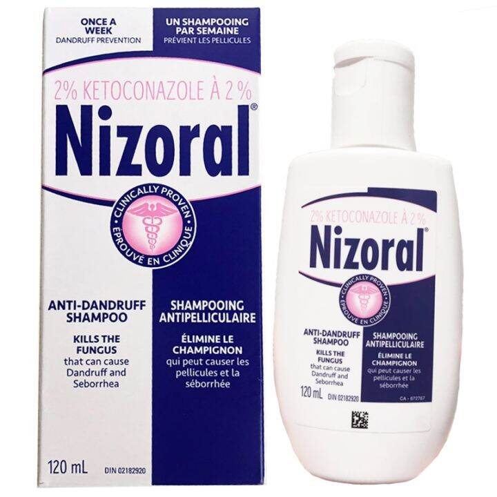 Spot Canadian Nizoral antidandruff antiitching antiloss shampoo