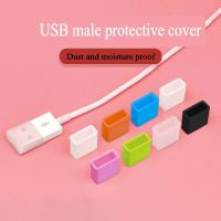 TAN00609 USB ชายกันฝุ่นฝาครอบกันฝุ่นสีทึบปลั๊กซิลิโคน USB ชายฝาปิดชาร์จปลั๊กต่อฝาครอบป้องกัน