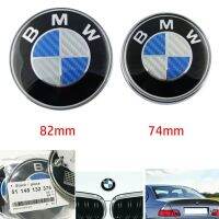 (82มม. + 74มม.) ตราติดฝากระโปรงรถสำหรับ BMW E46 E90 M3สีน้ำเงินสีขาวคาร์บอน UK สต็อก