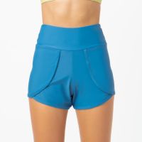 JAMAICAN INDIGO HW SHORTS