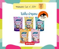 Crispy Bite cat N joy ขนมแมว กรุบกรอบ ทรีทแมว 60กรัม