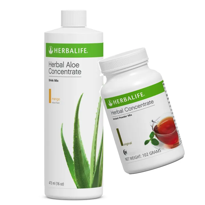 Herbalife Aloe Concentrate Original and Herbalife Herbal Concentrate