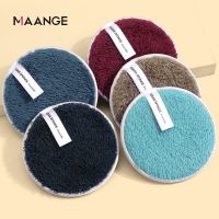 【CW】▼㍿  MAANGE 3/5Pcs Microfiber Remover Puff Reusable Cleansing Sponge Makeup Foundation Female Tools