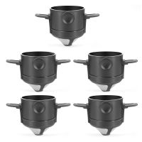 {Xiaoyi Coffee} อุปกรณ์กรองกาแฟแบบพกพา Dripper Cup Drip Kettle Gadget Stainless Steel Funnel