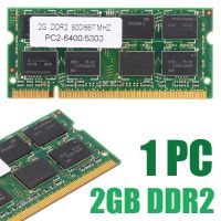 For Dell HP Acer ASUS 1pc Laptop Memory 2GB DDR2 PC2 6400/5300 800/667 MHZ Notebook RAM 200pin Non-ECC Memory Pohiks