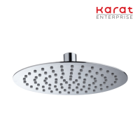 Karat Faucet หัวฝักบัว Rain Shower แบบกลม ขนาด Ø 20 ซม. (สแตนเลส 304) KS-06-312-50