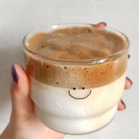 【CW】﹉♤✼  300ml Love/Smiley Wall Glass Cup Cups Resistant Drink Mug Mugs Transparent Drinkware New