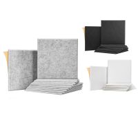 10Pack Sound Proof Panels for Walls,Self-Adhesive Acoustic Panels 12x12x0.4In for Recording Studio,Office,Home