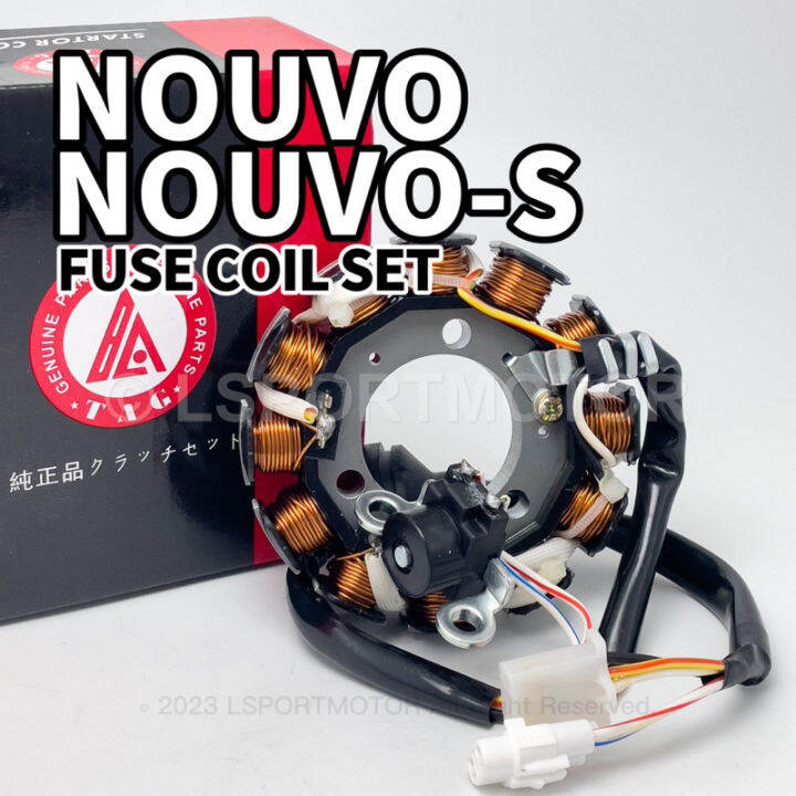 YAMAHA NOUVO / NOUVOS FUSE COIL SET STARTER ASSY COIL FIELD