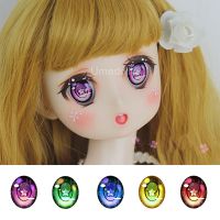 (Popular toys) 1คู่ Fantasy Star Anime Eyes สำหรับ1/6 1/4 1/3 SD BJD ตุ๊กตาอุปกรณ์เสริม14มม. 16มม. 18มม. ของเล่นอะคริลิค