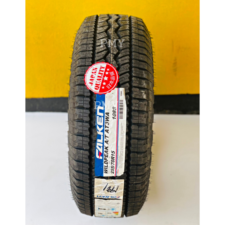 255-70r15-ยางรถยนต์-ยี่ห้อ-falken-รุ่น-wildpeak-a-t-at3wa-ล็อตผลิต23-ราคาต่อ1เส้น-ยางรถยนต์คุณภาพระดับพรีเมี่ยม-นุ่ม-เงียบ