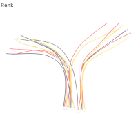 Renk 5pcs Mini Micro JST 2.0MM PH 4-PIN MALE CONNECTOR ปลั๊กสายไฟ200mm