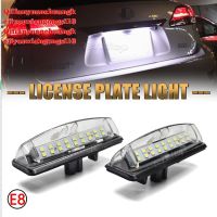 ไฟป้ายทะเบียน LED Canbus สีขาวสำหรับ Toyota Camry/Aurion Avensis Verso Echo Prius LEXUS Is200 / Is300 1999-2005 (10)