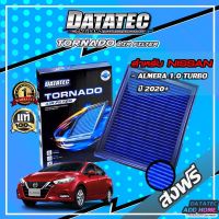 กรองอากาศผ้า "DATATEC TORNADO" รุ่น NISSAN ALMERA 1.0L TURBO ปี2020++กรองอากาศผ้า กรองอากาศ กรองอากาศแต่ง กรองดาต้าเทค กรองdatatec