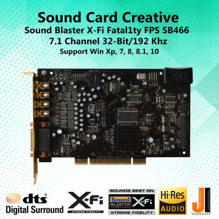 sound-card-creative-sound-blaster-x-fi-fatal1ty-fps-sb0466-7-1-channel-pci-มือสอง