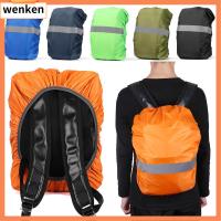 WENKEN 20/35L สะท้อนแสง เดินป่าตั้งแคมป์ การปั่นจักรยาน แพ็คเกจท่องเที่ยว กระเป๋าเสื้อกันฝน กระเป๋าเป้สะพายหลังกันฝน ผ้ากันน้ำ