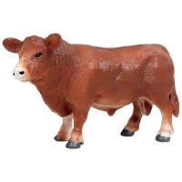 Farm Animal Toys Realistic Hereford Cattle Toys Figures Desktop Decoration for Kids Birthday Party Collection Gifts classic