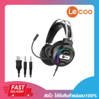 หูฟัง หูฟังเล่นเกมส์ หูฟังเกมมิ่งส์ LECOO HT401 Gaming Headset Jack3.5mm+usb รับประกัน 1 ปี