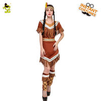 Sexy Womens Indians Princess Costumes Cosplay Indian Outfits Halloween Party Role Play Fancy Dress Up for Adult Female
