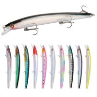 【hot】✠♂☁ 10PCS/lot Ultra Casting Floating Fishing Lures Hard Bait 130mm 15g Flounder Sea Bass Saltwater Pesca Tackle