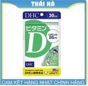 VIÊN UỐNG DHC VITAMIN D NHẬT BẢN 60 VIÊN 60 NGÀY UỐNG GIÚP BỔ SUNG VITAMIN