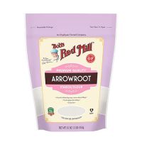 Bobs Red Mill ARROWROOT Starch/Flour 454g. (USA Product) บ็อบส์ เรด มิลล์ อลาวรูท แป้งกลูเตนฟรี สำหรับทำอาหาร และขนม (นำเข้าจากอเมริกา)