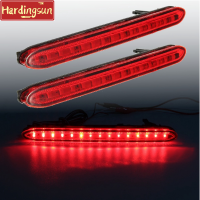 Hardingsun ไฟเบรคหลังรถยนต์ LED,ไฟคำเตือนที่จอดรถ LED 1คู่สำหรับฮอนด้าสำหรับโอดิสซี2007กันชนท้าย1คู่