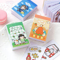 ASD456 50ชิ้น/เซ็ต Kawaii น่ารัก DIY Scrapbooking อัลบั้มรูปหนังสือมาร์คเกอร์ Office School Supply ป้ายตกแต่งเม็ดถั่วขนาดเล็กหนังสือสติกเกอร์กระดาษโน้ตชนิดมีกาวสติ๊กเกอร์ไดอารี่