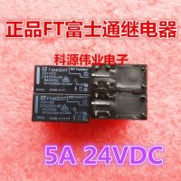 【❉HOT SALE❉】 wuji39292 รีเลย์24vdc Ftr-f4ak024t F4ak024t สองกลุ่มปกติเปิด5a 6ขา