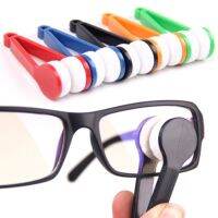 ​1Pcs Mini Portable Multifunctional Glasses Cleaning Rub Glass Cleaner Microfiber Eyeglass Cleaner Brushes Wiping Tools