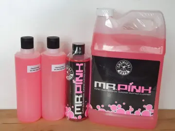The Chemical Guys Auto Shampoo Mr. Pink Super Suds Shampoo 16oz bottle