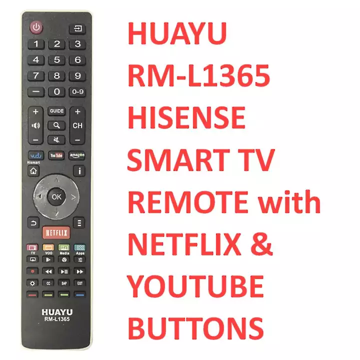 huayu-unversual-devant-hisense-rm-l1365รีโมทคอนโทรลมาพร้อมกับรุ่น-en-31907-netflix-youtube