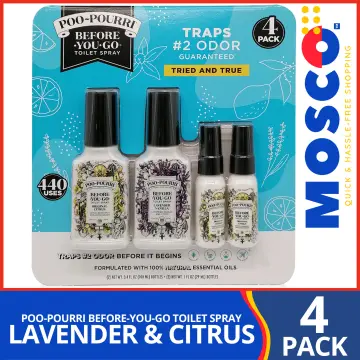 Poo Pourri Tried And True Before You Go Spray Citrus Scent Pack Of