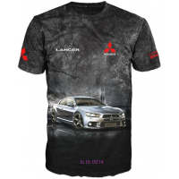 New！Mitsubishi mencetak kode 2023！T-shirt S-5XL 100-160 cm. High quality products （Freeprinting of names）