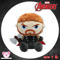 DISNEY MARVELS ตุ๊กตาอเวนเจอร์ ตุ๊กตา AVENGERS ตุ๊กตา THOR ตุ๊กตา ธอร์ ขนาด 7 นิ้วนั่ง (สินค้าลิขสิทธิ์แท้ 100%  จากโรงงานผู้ผลิต)